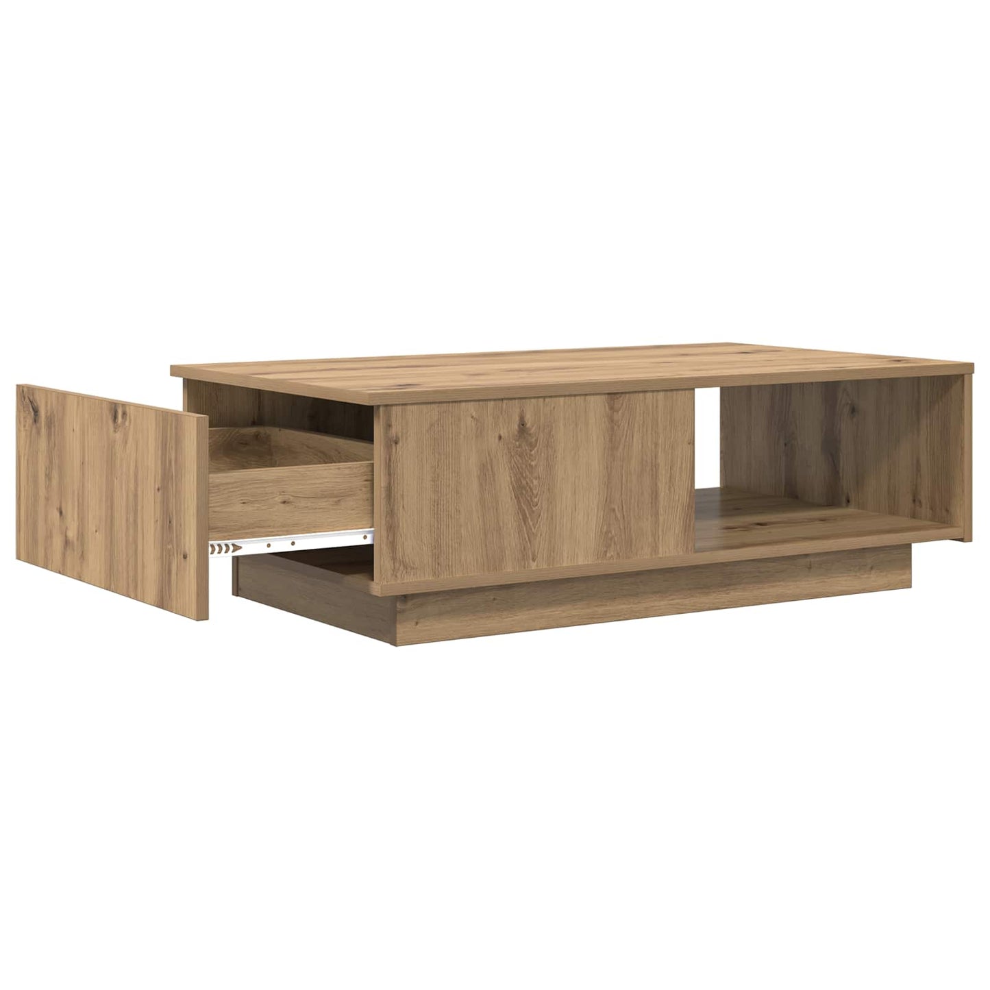 Tavolino da salotto Rovere artigianale 95 x 55 x 31 cm | homemem39