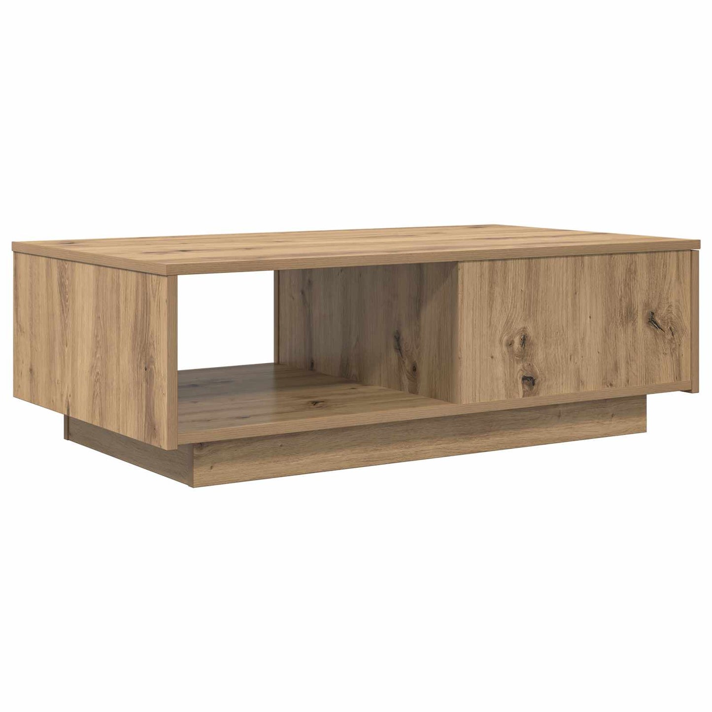 Tavolino da salotto Rovere artigianale 95 x 55 x 31 cm | homemem39