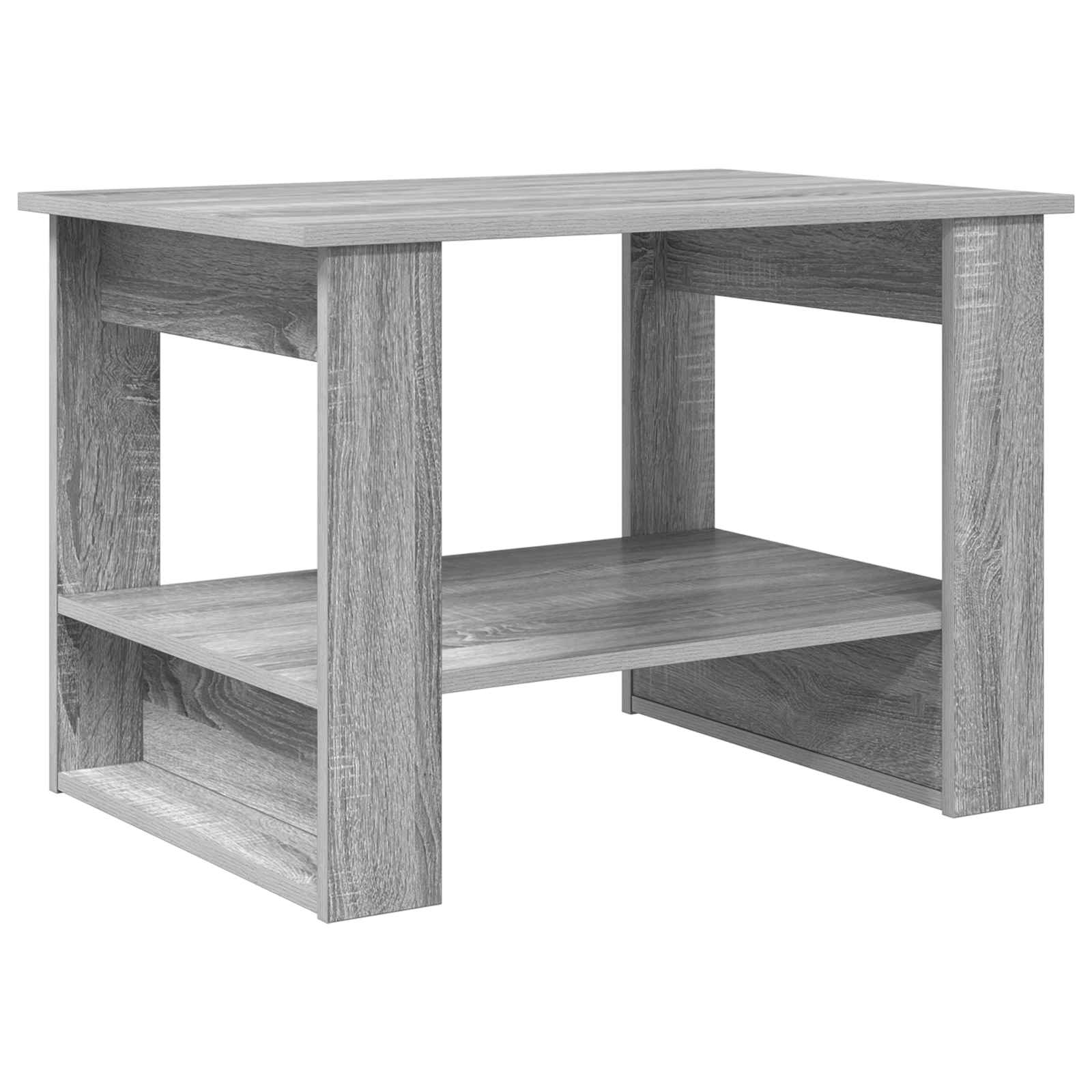 Tavolino da salotto Grigio Sonoma 72 x 50 x 50 cm | homemem39