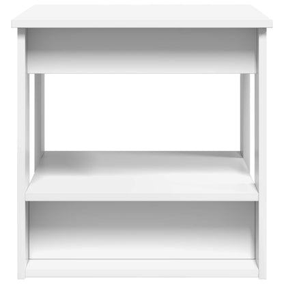 Tavolino da salotto Bianco 51 x 50 x 50 cm Legno multistrato
