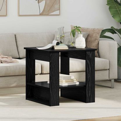 Tavolino da salotto Rovere Nero 51 x 50 x 50 cm | homemem39