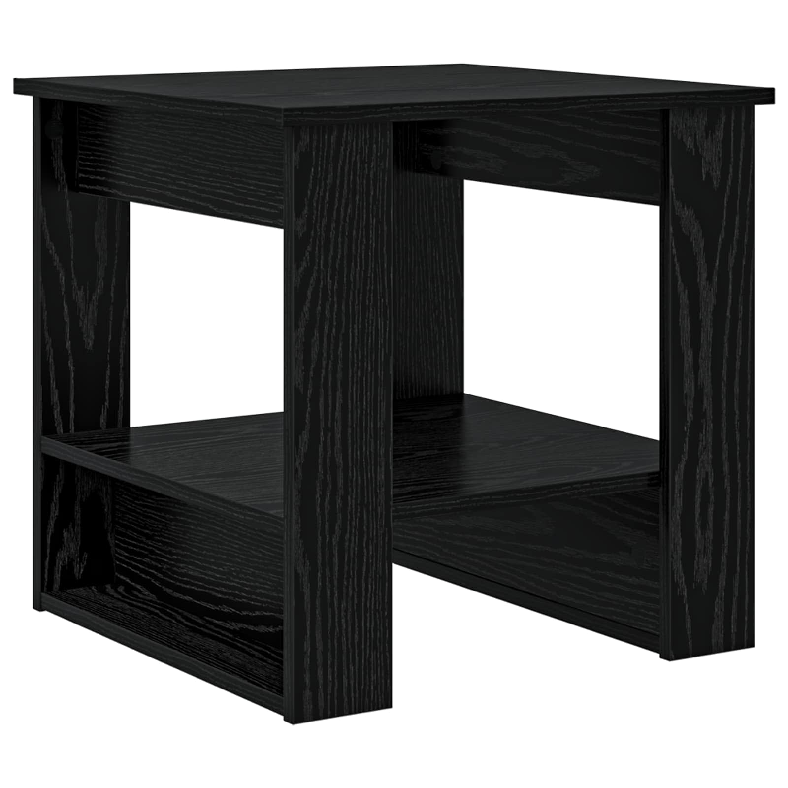 Tavolino da salotto Rovere Nero 51 x 50 x 50 cm | homemem39