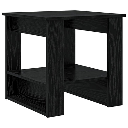 Tavolino da salotto Rovere Nero 51 x 50 x 50 cm | homemem39