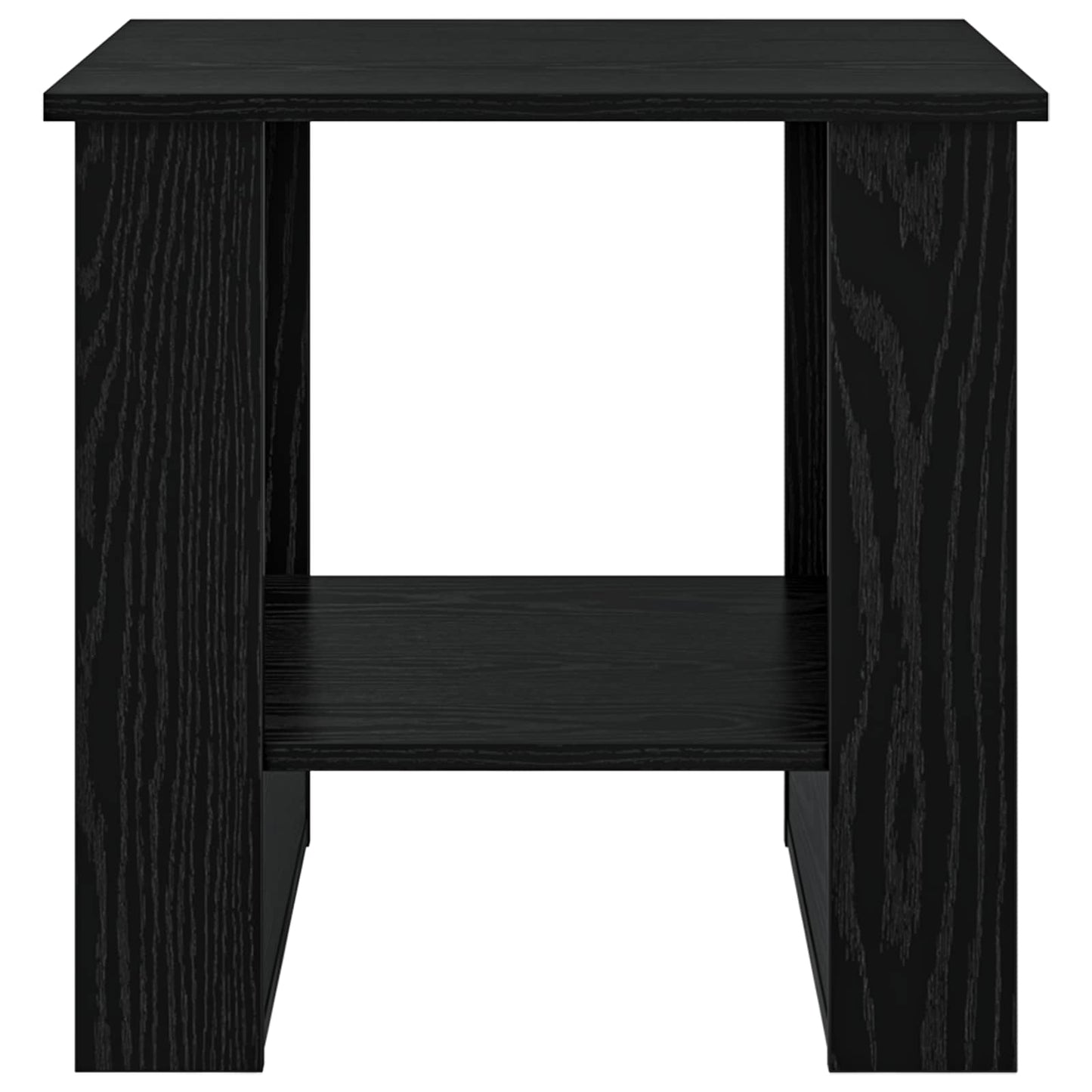 Tavolino da salotto Rovere Nero 51 x 50 x 50 cm | homemem39