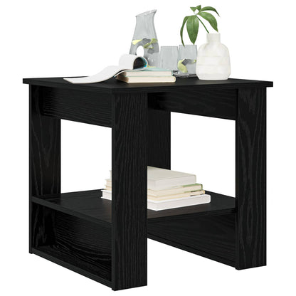 Tavolino da salotto Rovere Nero 51 x 50 x 50 cm | homemem39