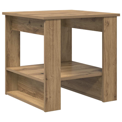 Tavolino da salotto Rovere artigianale 51 x 50 x 50 cm | homemem39
