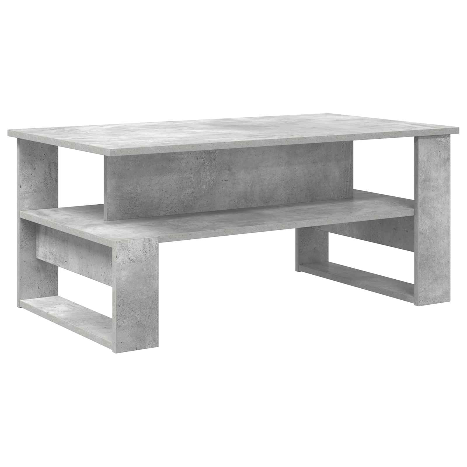 Tavolino da salotto Grigio cemento 90 x 50 x 40 cm | homemem39