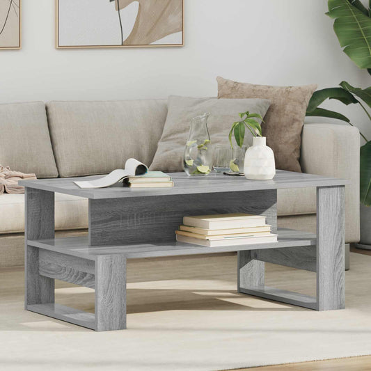 Tavolino da salotto Grigio Sonoma 90 x 50 x 40 cm | homemem39