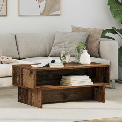 Tavolino da salotto Legno vecchio 80 x 46 x 35 cm | homemem39