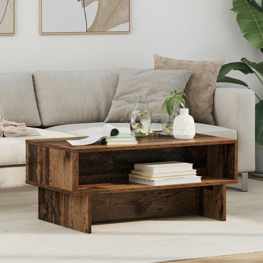 Tavolino da salotto Legno vecchio 80 x 46 x 35 cm | homemem39