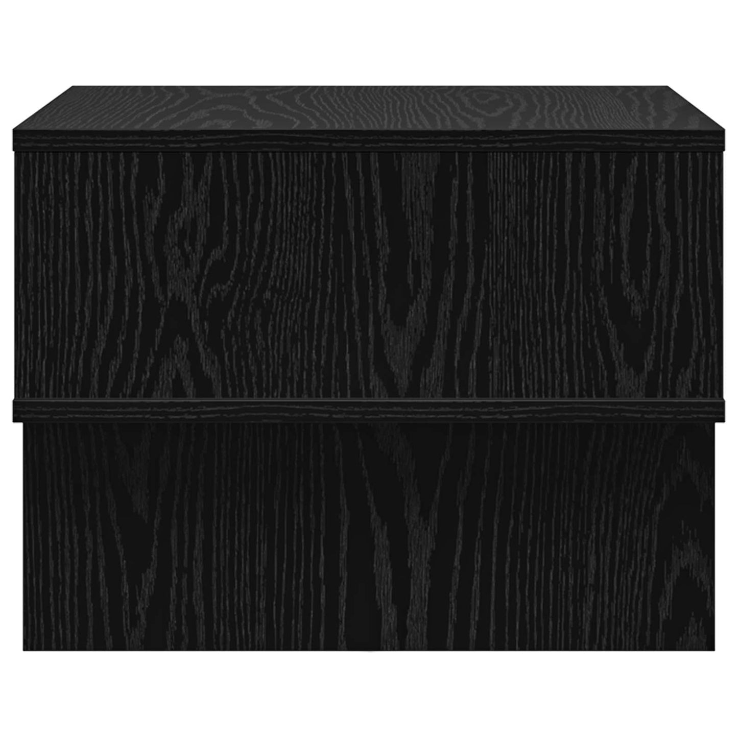 Tavolino da salotto Rovere Nero 48 x 46 x 35 cm