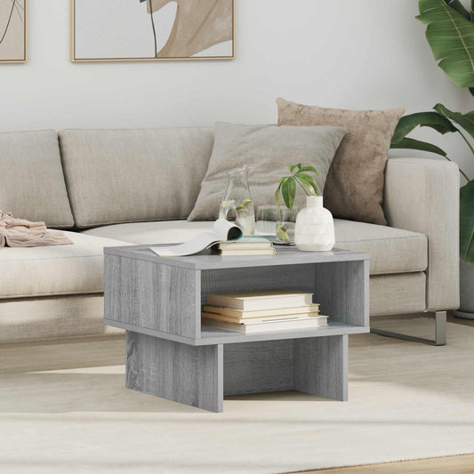 Tavolino da salotto Grigio Sonoma 48 x 46 x 35 cm | homemem39