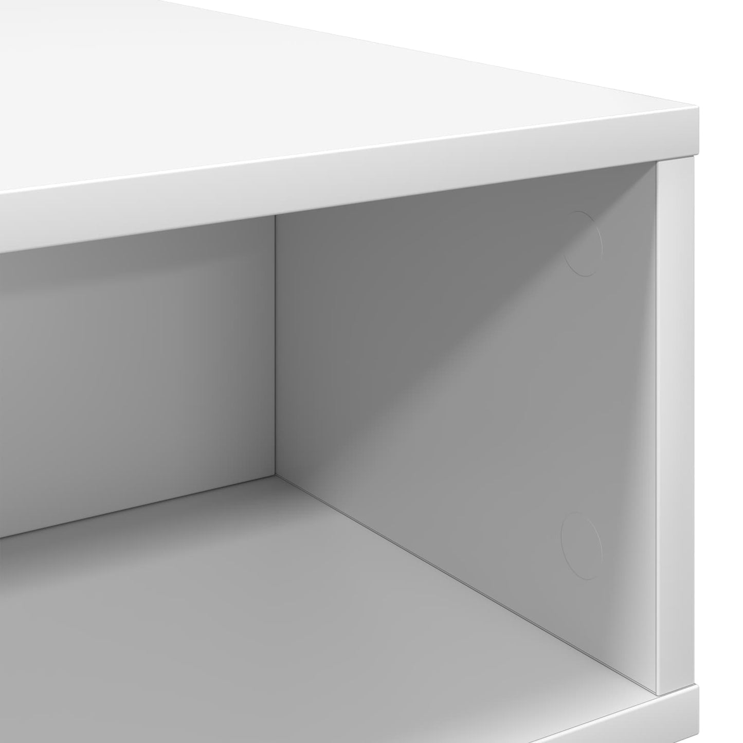 Tavolino da salotto Bianco 100 x 46 x 35 cm Legno multistrato | homemem39