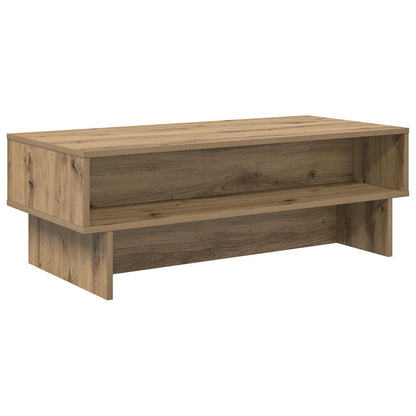 Tavolino da salotto Rovere artigianale 100 x 46 x 35 cm