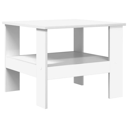 Tavolino da salotto Bianco 57 x 55 x 45 cm Legno multistrato