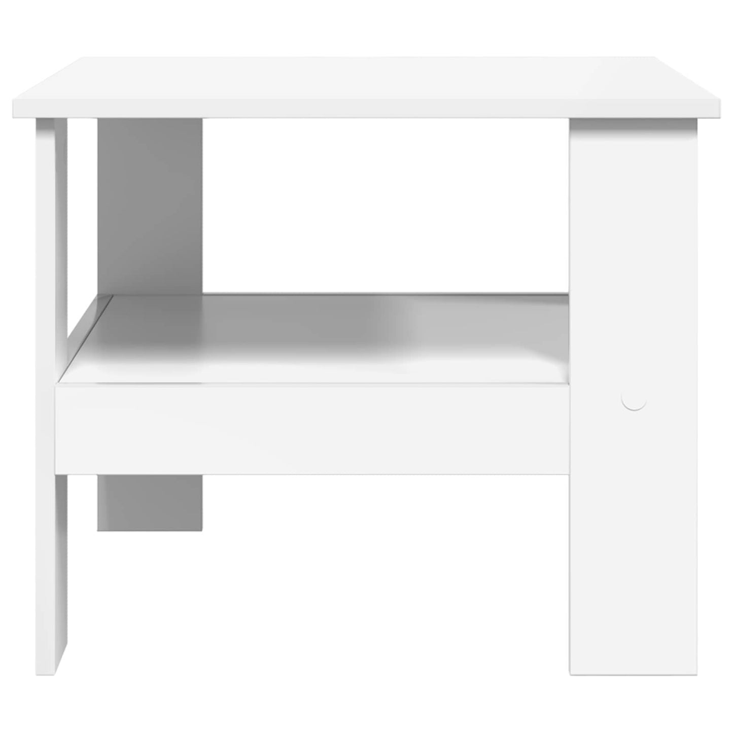 Tavolino da salotto Bianco 57 x 55 x 45 cm Legno multistrato