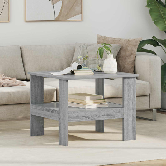 Tavolino da salotto Grigio Sonoma 57 x 55 x 45 cm | homemem39
