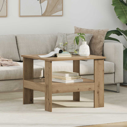 Tavolino da salotto Rovere artigianale 57 x 55 x 45 cm | homemem39