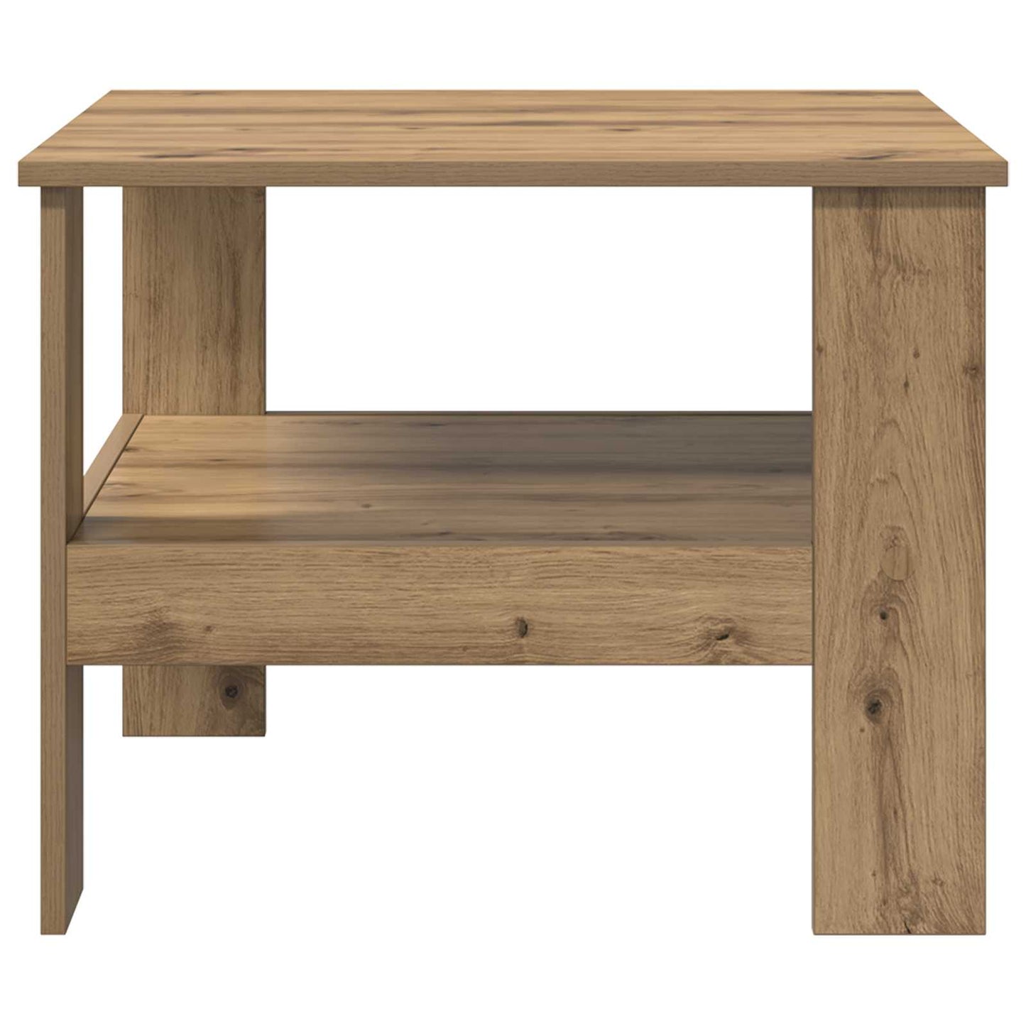 Tavolino da salotto Rovere artigianale 57 x 55 x 45 cm | homemem39
