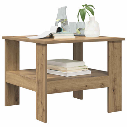 Tavolino da salotto Rovere artigianale 57 x 55 x 45 cm | homemem39