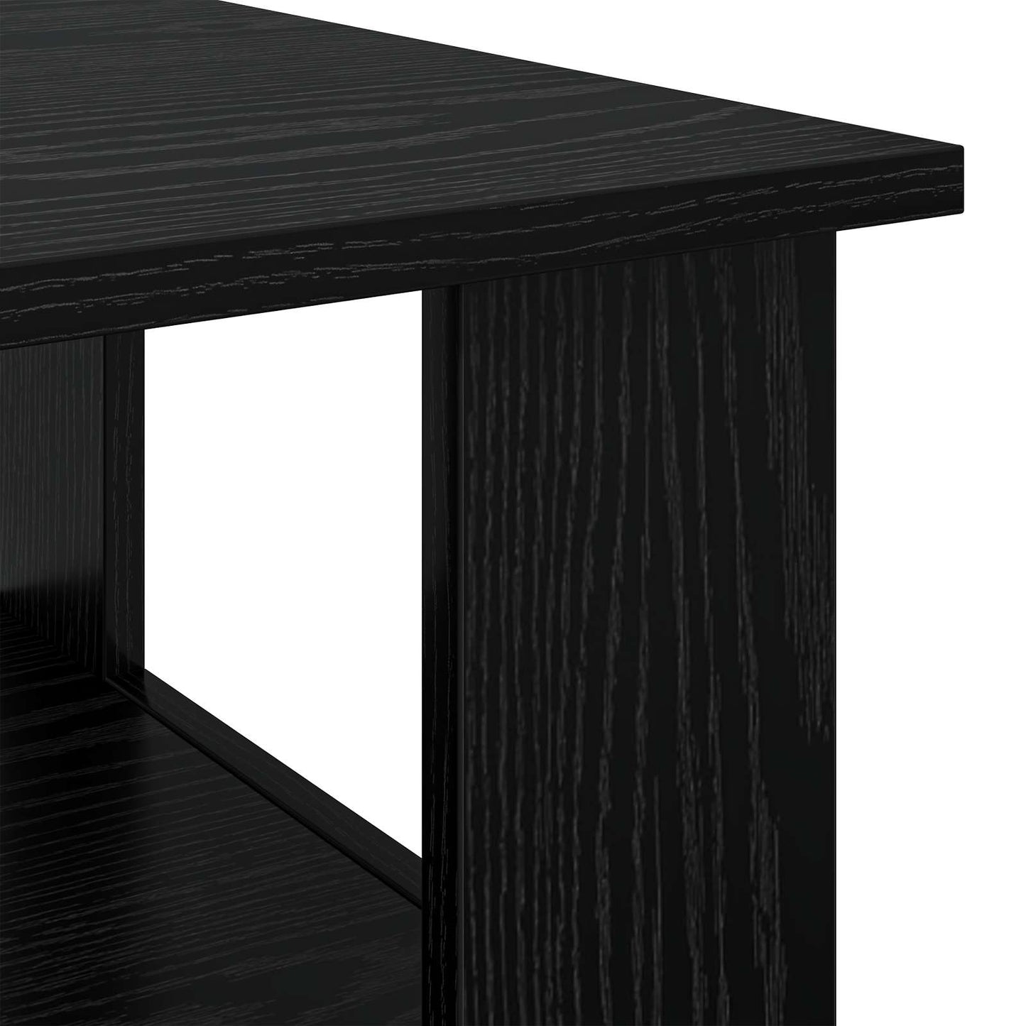 Tavolino da salotto Rovere Nero 90 x 50 x 45 cm | homemem39
