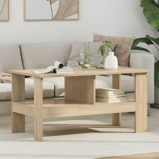 Tavolino da salotto Rovere Sonoma 90 x 50 x 45 cm | homemem39