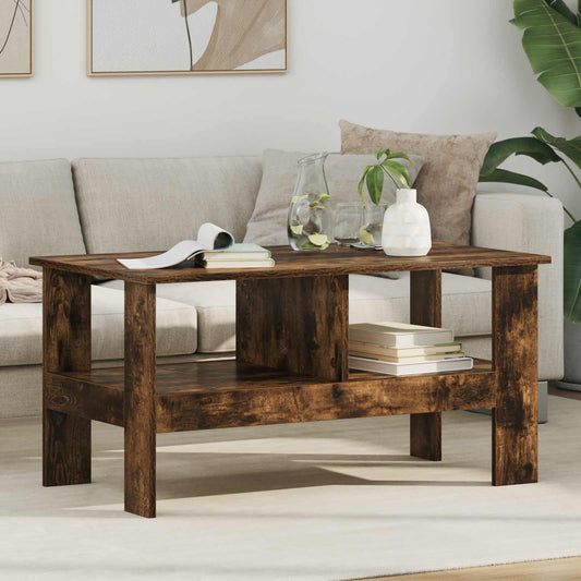 Tavolino da salotto Rovere fumé 90 x 50 x 45 cm | homemem39