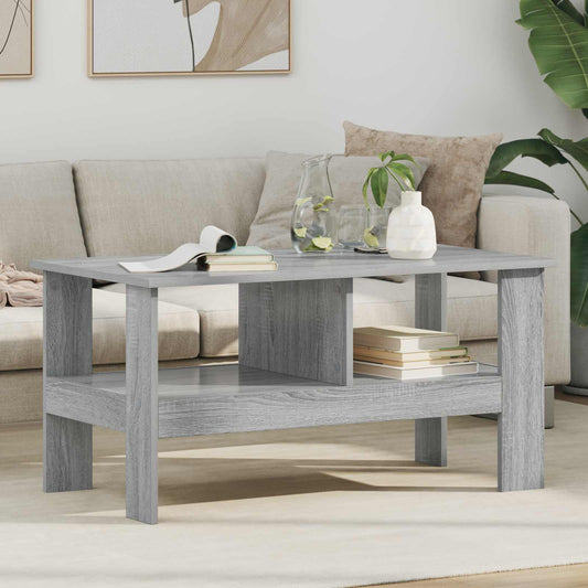 Tavolino da salotto Grigio Sonoma 90 x 50 x 45 cm | homemem39