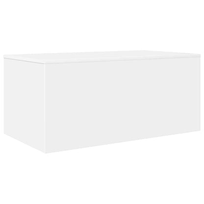 Set di Tavolini da Caffè 2 pcs Bianco Legno multistrato | homemem39