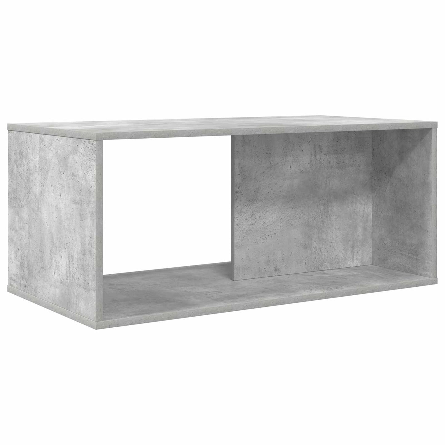 Set di Tavolini da Caffè 2 pcs Grigio cemento Legno multistrato | homemem39