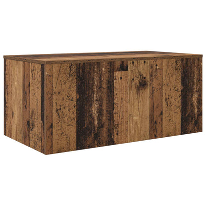 Set di Tavolini da Caffè 2 pcs Legno vecchio Legno multistrato