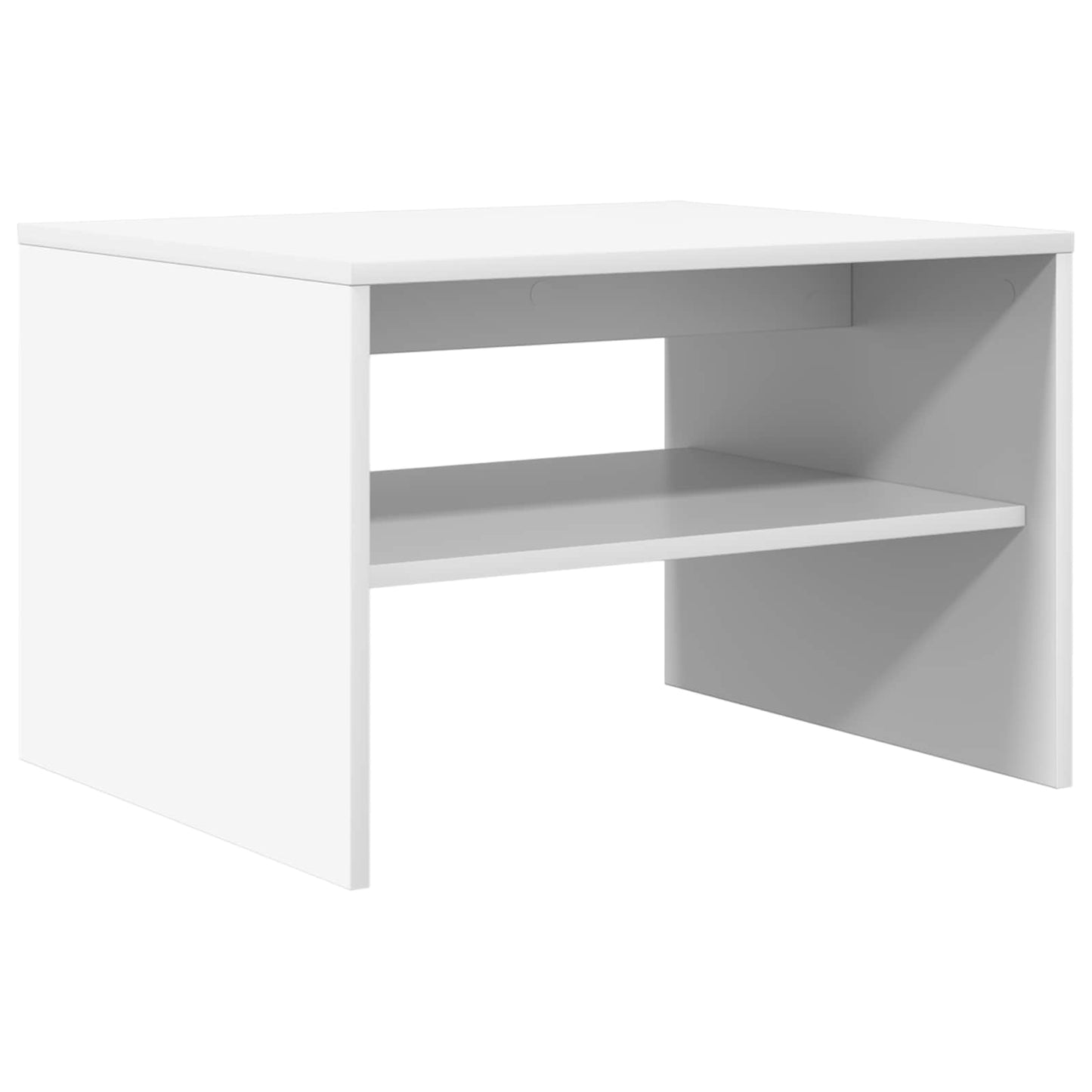 Tavolino da salotto Bianco 60 x 50 x 40 cm Legno multistrato | homemem39