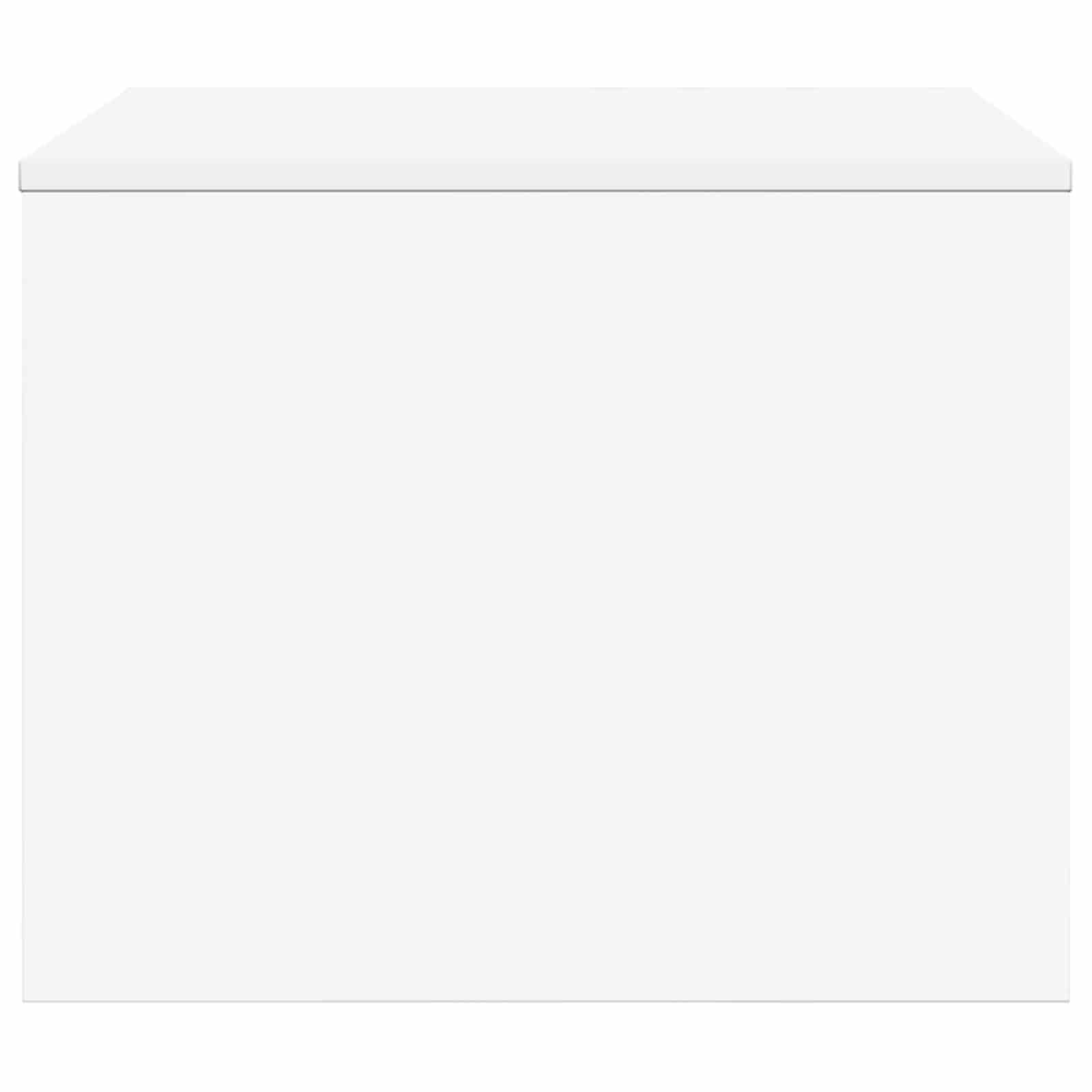 Tavolino da salotto Bianco 60 x 50 x 40 cm Legno multistrato | homemem39