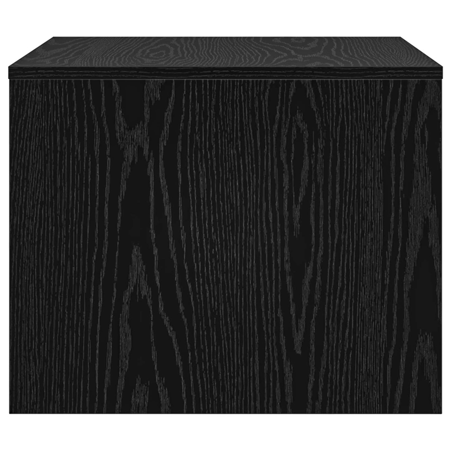 Tavolino da salotto Rovere Nero 60 x 50 x 40 cm