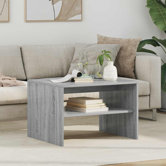 Tavolino da salotto Grigio Sonoma 60 x 50 x 40 cm | homemem39