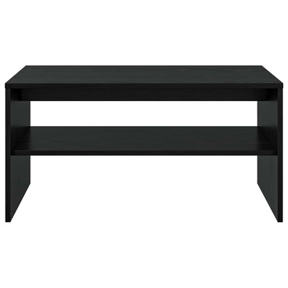 Tavolino da salotto Rovere Nero 80 x 50 x 40 cm