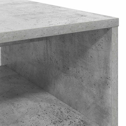 Tavolino da salotto Grigio cemento 80 x 50 x 40 cm | homemem39