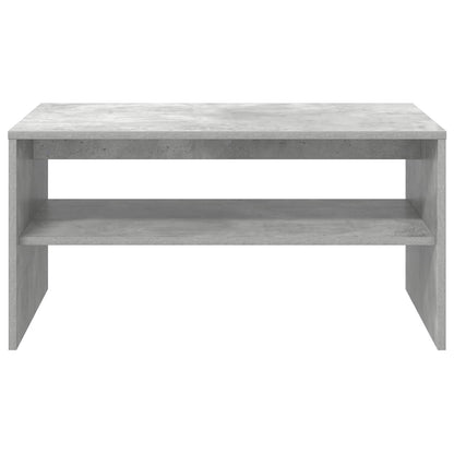Tavolino da salotto Grigio cemento 80 x 50 x 40 cm | homemem39