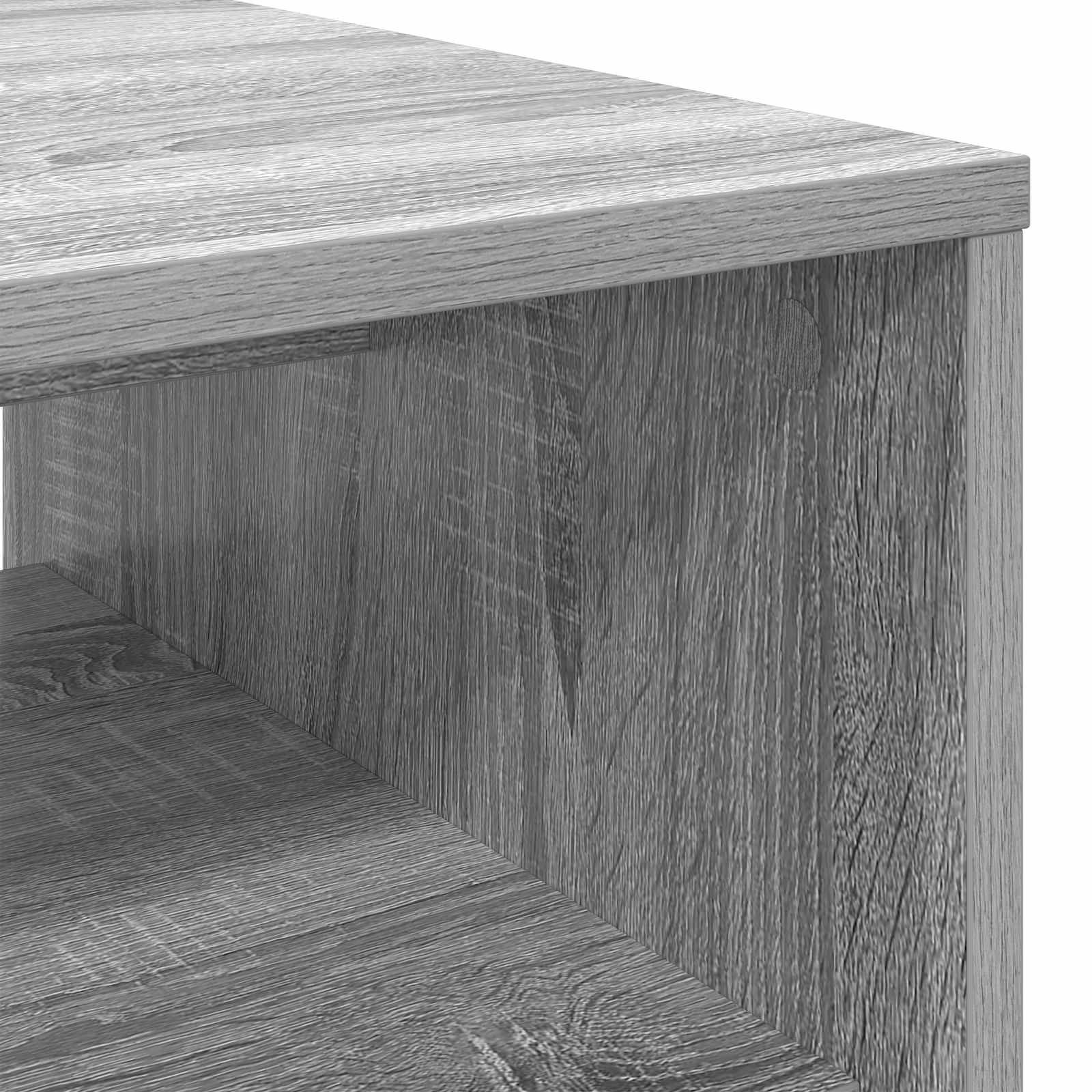 Tavolino da salotto Grigio Sonoma 80 x 50 x 40 cm | homemem39