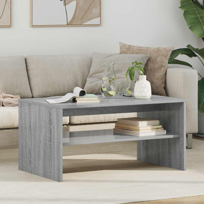 Tavolino da salotto Grigio Sonoma 80 x 50 x 40 cm | homemem39