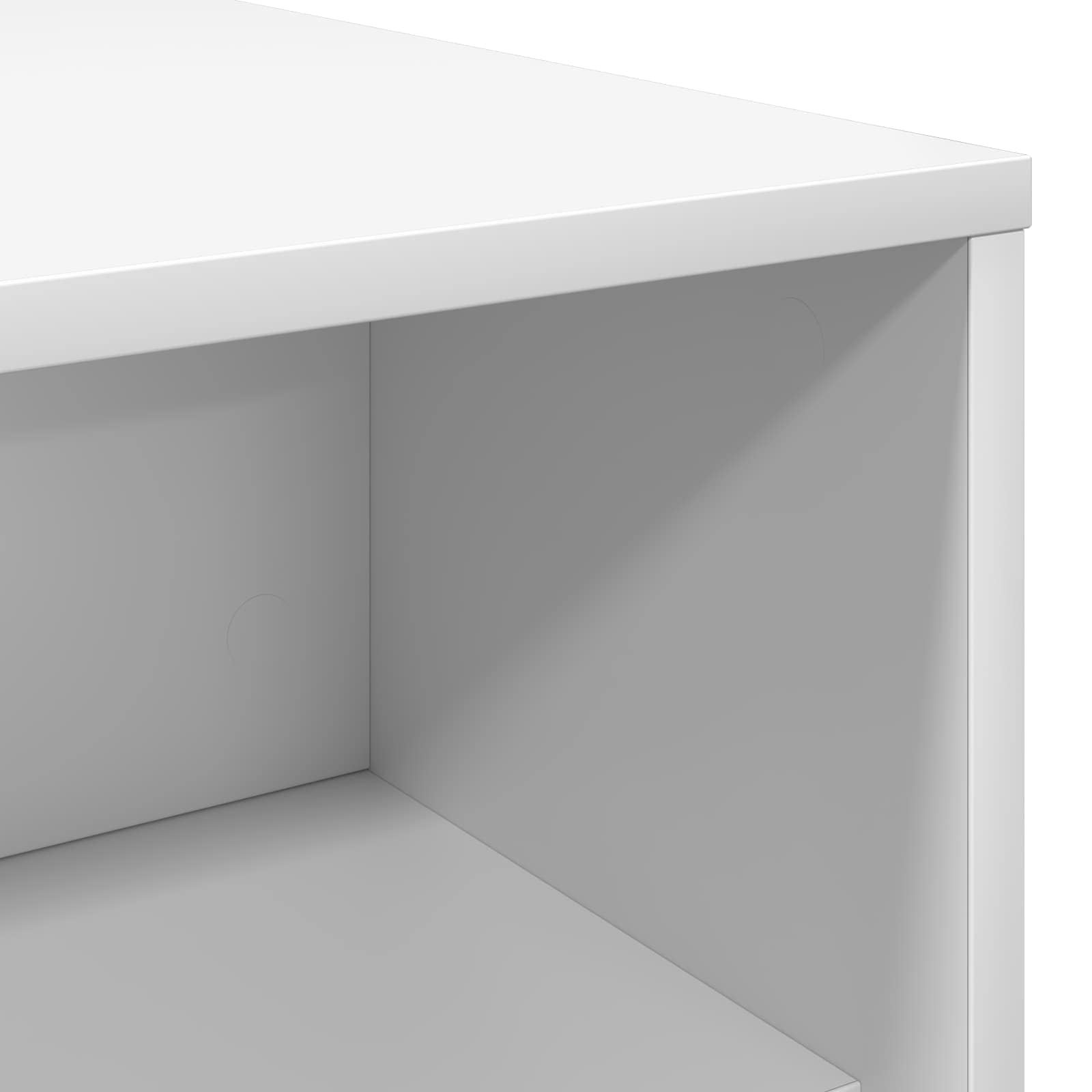 Tavolino da salotto Bianco 100 x 50 x 40 cm Legno multistrato | homemem39