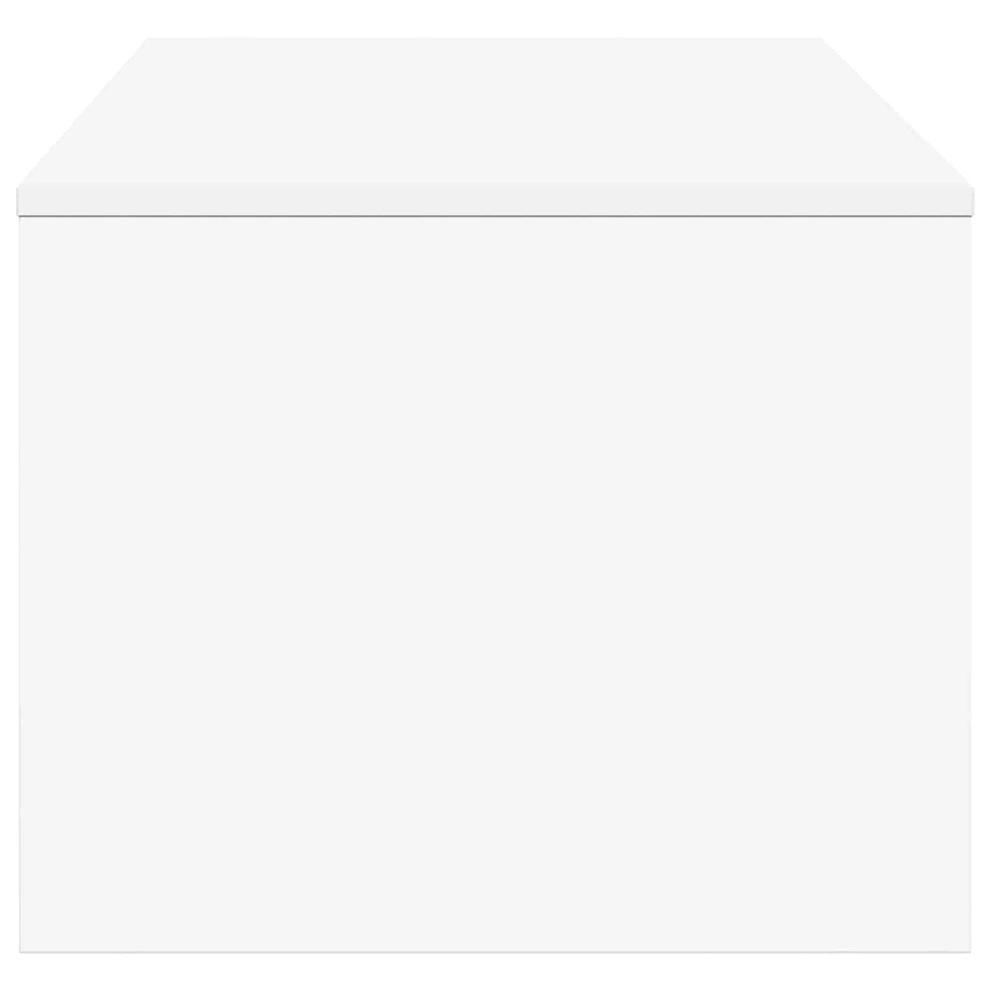 Tavolino da salotto Bianco 100 x 50 x 40 cm Legno multistrato | homemem39