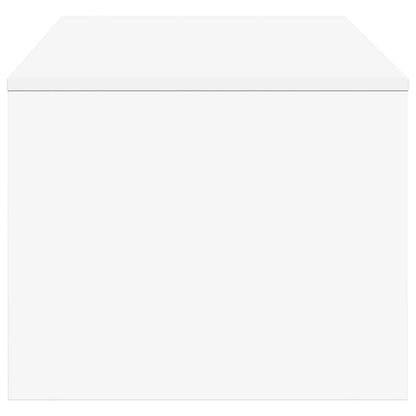 Tavolino da salotto Bianco 100 x 50 x 40 cm Legno multistrato | homemem39