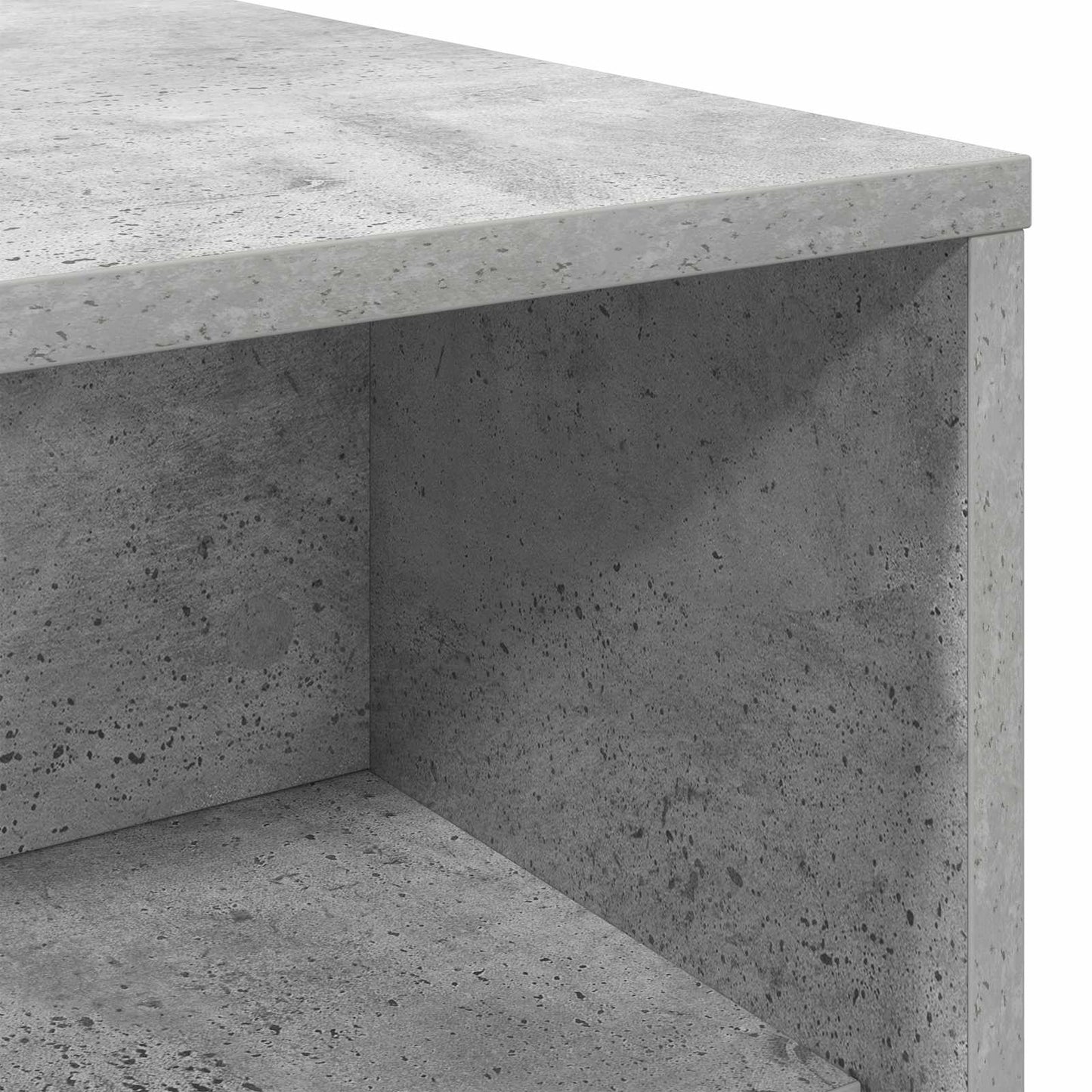 Tavolino da salotto Grigio cemento 100 x 50 x 40 cm | homemem39