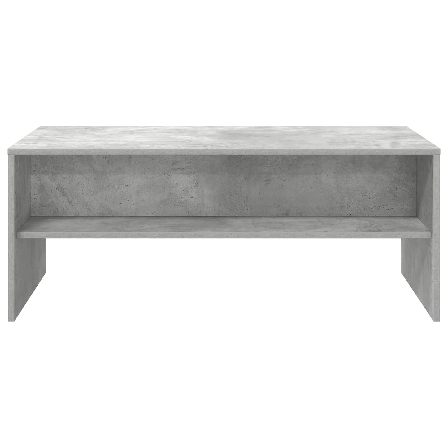 Tavolino da salotto Grigio cemento 100 x 50 x 40 cm | homemem39