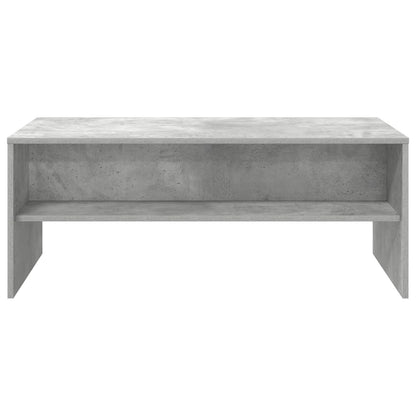 Tavolino da salotto Grigio cemento 100 x 50 x 40 cm | homemem39