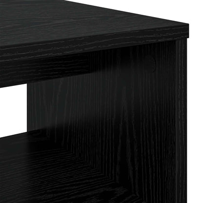 Mobile TV Rovere Nero 60 x 35 x 40 cm Legno multistrato | homemem39