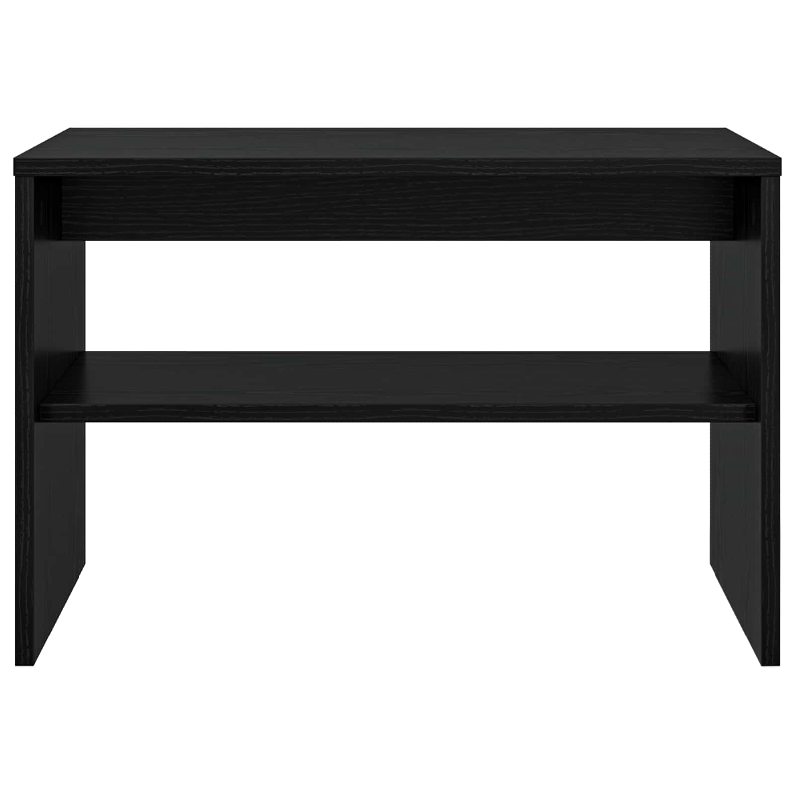 Mobile TV Rovere Nero 60 x 35 x 40 cm Legno multistrato | homemem39
