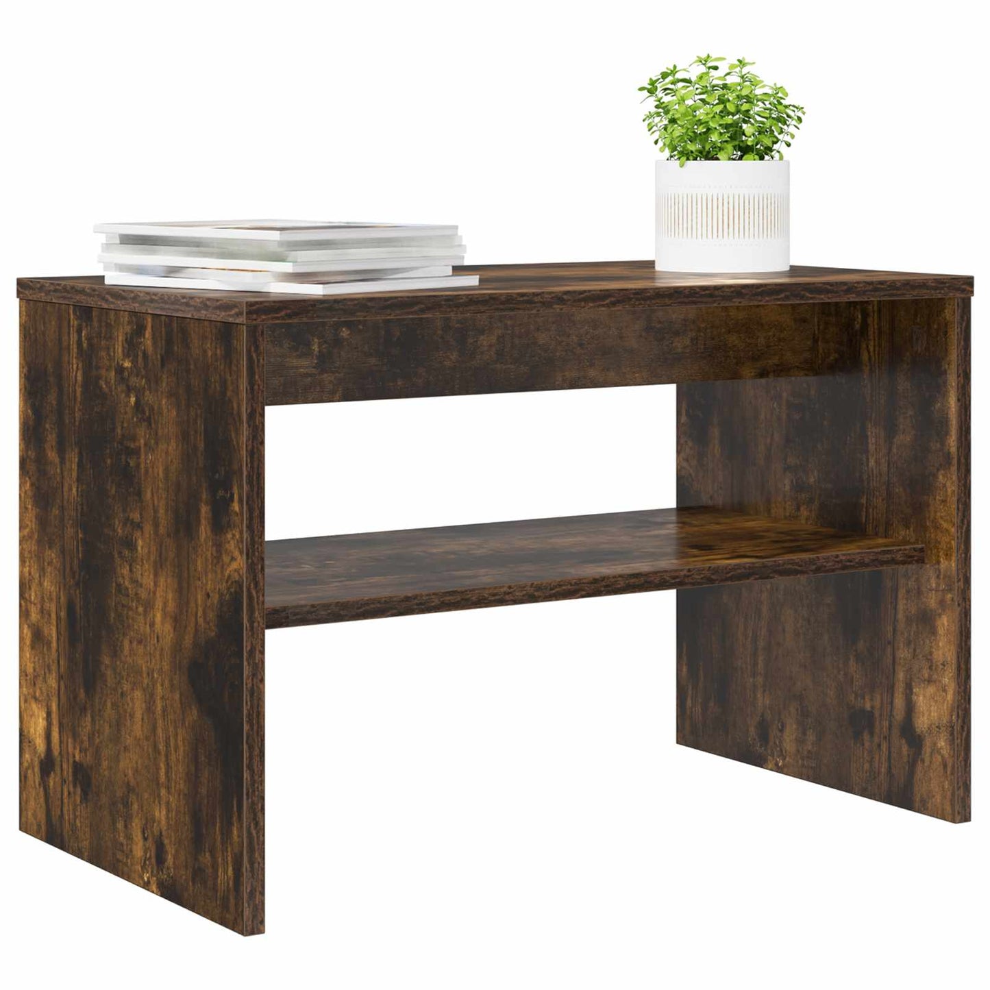 Mobile TV Rovere fumé 60 x 35 x 40 cm Legno multistrato | homemem39