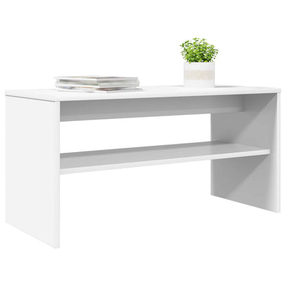 Mobile TV 80 x 35 x 40 cm Bianco Legno multistrato